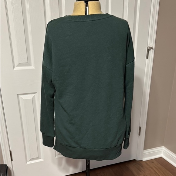 Cozy Green Sweatshirt - Picture 2 of 5